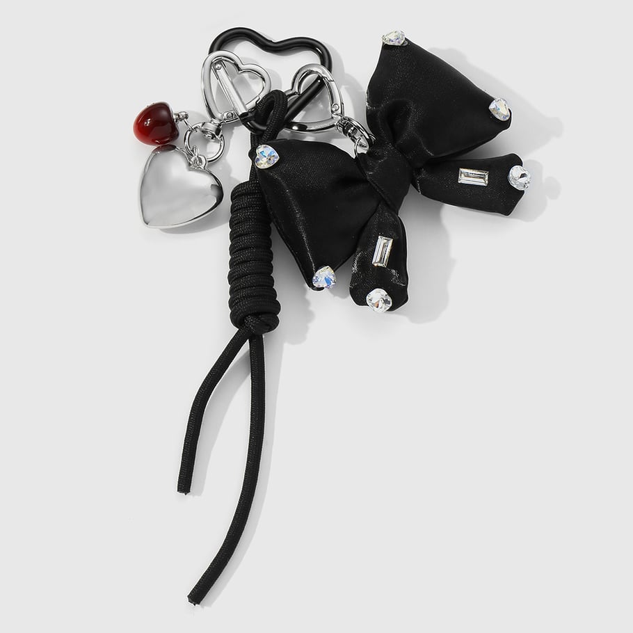 Puff Bow Knot Bag Charms Picture3