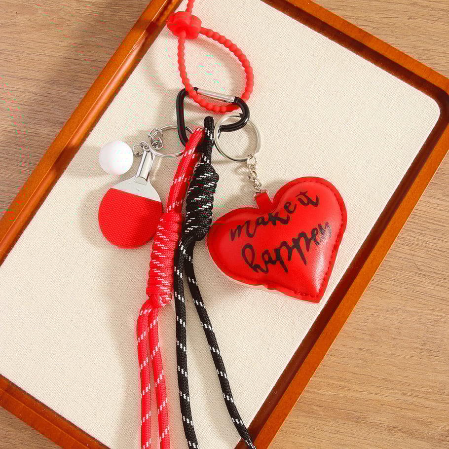 1 Piece of Vintage Love Heart Women's Bag Charm Picture4