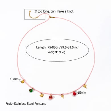 Summer Style Conch Cotton Rope Stainless Steel Gold Color Women's Waist Chains h5 Picture2