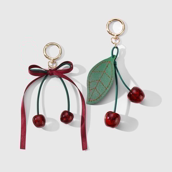Sweet Cherry Bag Charms
