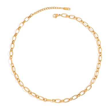 1 Piece Chain Stainless Steel Gold Color  Women's DIY Chain Necklaces h5 Picture5