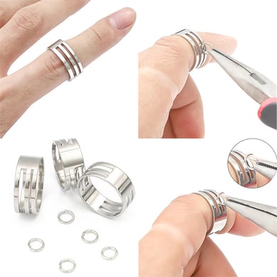 Handmade DIY Material Jewelry Tool Ring h5 Picture2