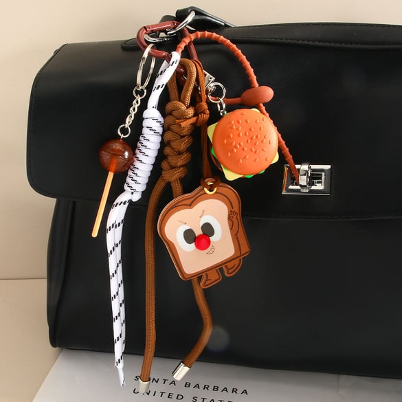 1 Piece Simple Series Casual Figure PU Women's Bag Charms 2