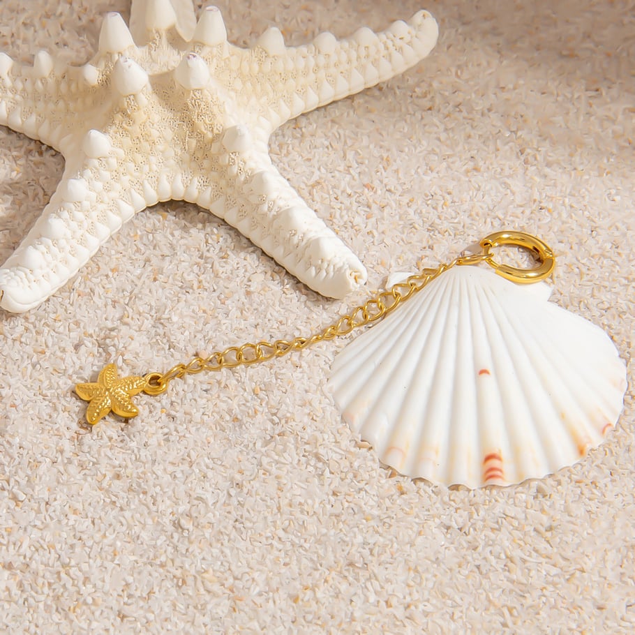 Oceanic Stainless Steel Gold Color Bikini Pendant Picture7