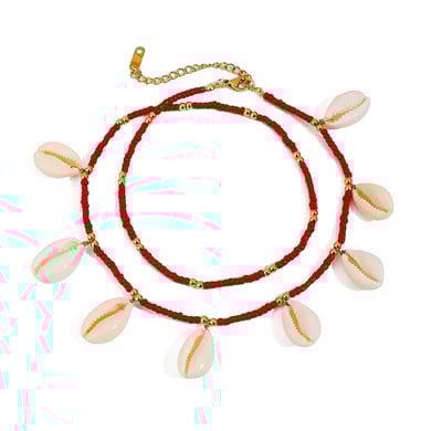 1 Piece Simple Series Bohemian Turtle Stainless Steel   Gold Color  Shell Women's Anklets h5 Picture5