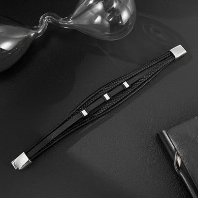1 Piece Architectural Multilayer Stainless Steel Men's Bracelets h5 Picture2