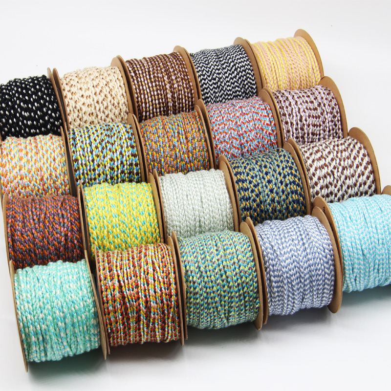 1 Reel DIY Series Colorful Knit 15 Meter Cotton Thread Jewelry Cords Picture6
