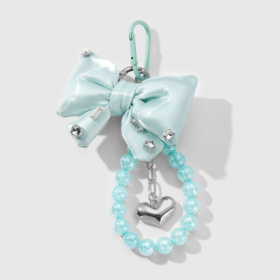 Puff Bow Knot  Bag Charms 