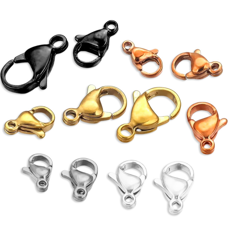1 Piece DIY  Lobster Clasp Stainless Steel Women's Pendants Picture6