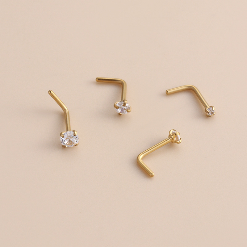 1 Piece Delicate Zircon Women's Nose Stud Picture4