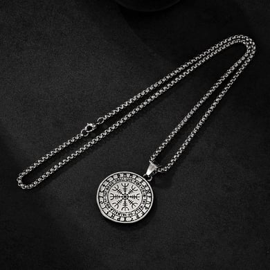 Vintage Sword Stainless Steel Men's Necklaces h5 Picture5