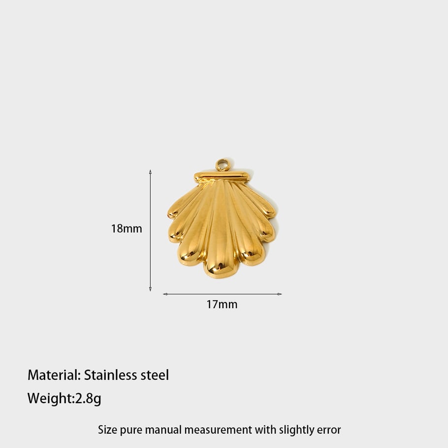 Creative Gold Color Stainless Steel DIY Pendant 