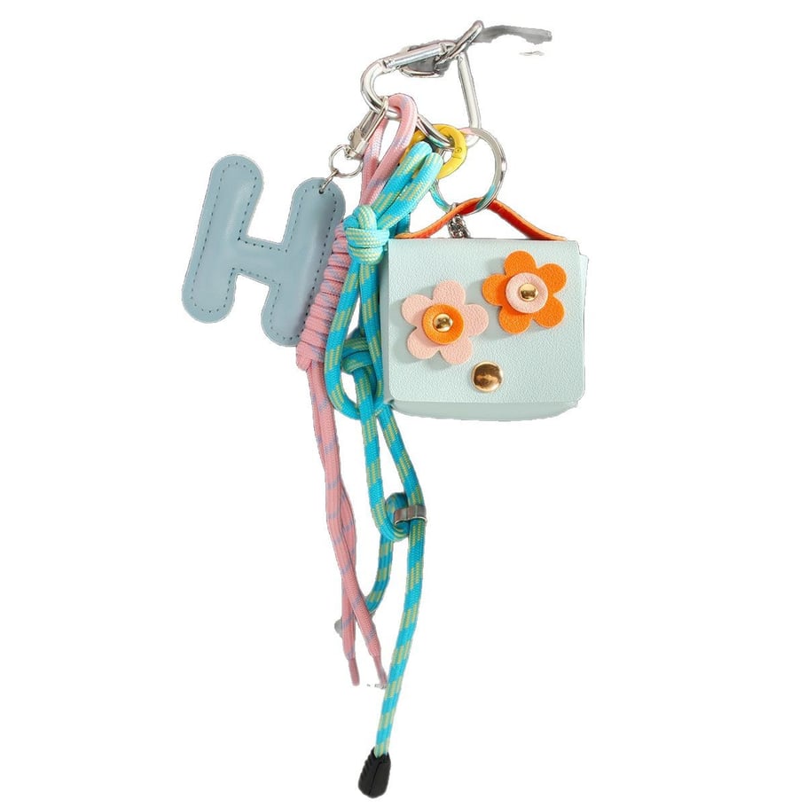 1 Piece Daily Letter PU Mini Coin Purse Women's Bag Charms Picture6