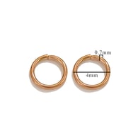 Rose gold opening-0.7x4mm Picture8