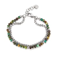 GS1687FZS-Natural stone bracelet African pine Picture2