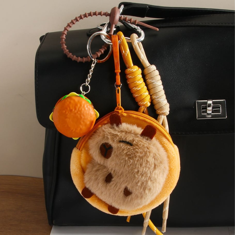 1 Piece Simple Series Cartoon Plush Toy Women's Bag Charms h5Picture5