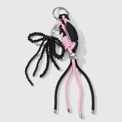 Beaded Bow Knot Women's Bag Charms h5 