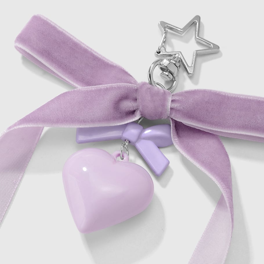 Colorful Heart Keychain Picture5
