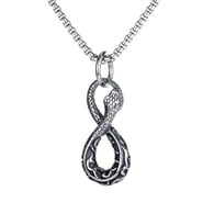 【1730】Pendant + necklace 【with pearl chain 3*55cm】 
