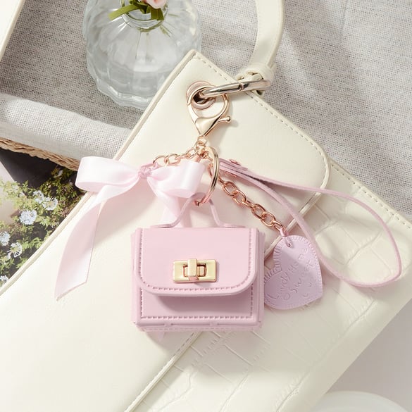 Mini ciondoli per borsa con fiocco