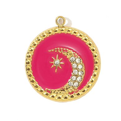 1 Stück luxuriöse Serie Exquisite Tarot Edelstahl Gold Farbe Damen Anhänger h5 