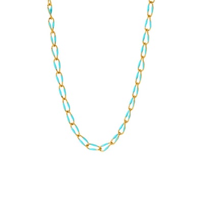 Light Luxury and Sweet Multi - colored DIY Stainless Steel Bead Chains h5 Picture5