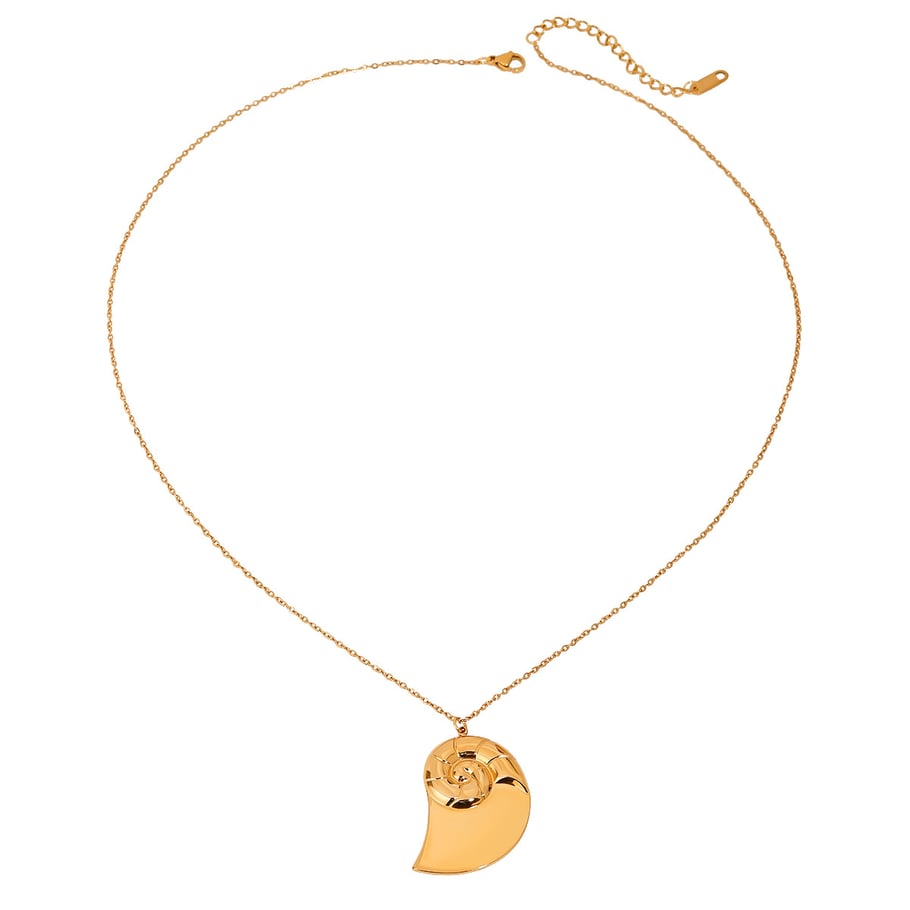 1 Piece Simple Series Retro Turtle Stainless Steel   Gold Color  Women's Pendant Necklaces Picture5