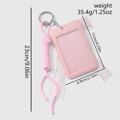 Täglicher Taschenanhänger mit Schleife und Kartenetui h5 Bild2
