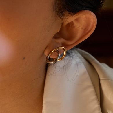 Schlichte minimalistische Ringe aus Edelstahl in verschiedenen Farben h5 