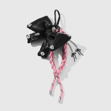 Puff Bow Knot  Bag Charms h5 