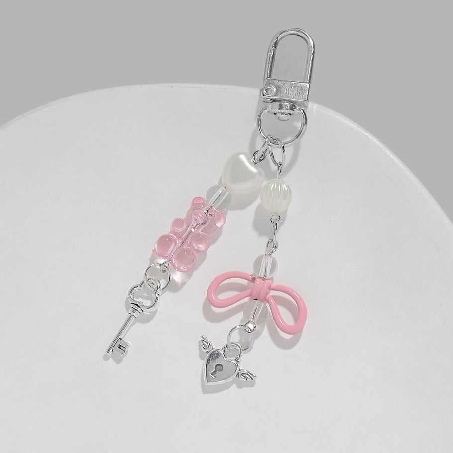 1 Piece Pentagram Transparent Beaded Bag Charms h5Picture5