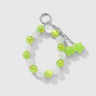 1 green keychain 