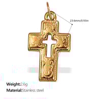 PJ383G Gold Pendant Picture13