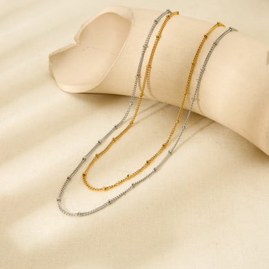Simple and Stylish DIY Gold - colored Stainless Steel Chains h5 Picture3