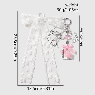 Sweet Bow Knot Bag Charms h5 Picture2