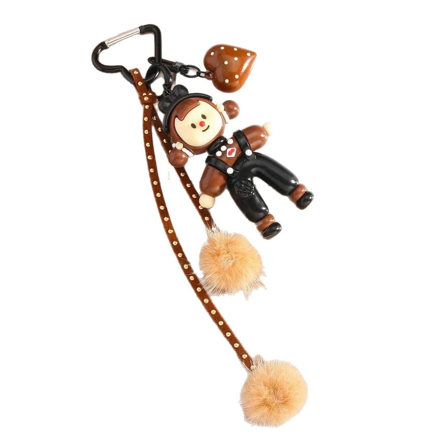 1 Stück Simple Series Süße Figur Polymer Clay Damen Taschenanhänger Bild5