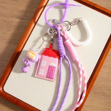 1 Piece Romantic Series Sweet Bow Knot PU Women's Bag Charms h5 Picture3