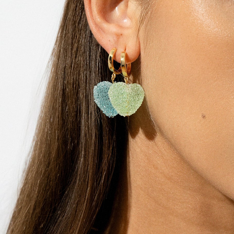 Sweet Heart Drop Earrings Picture4