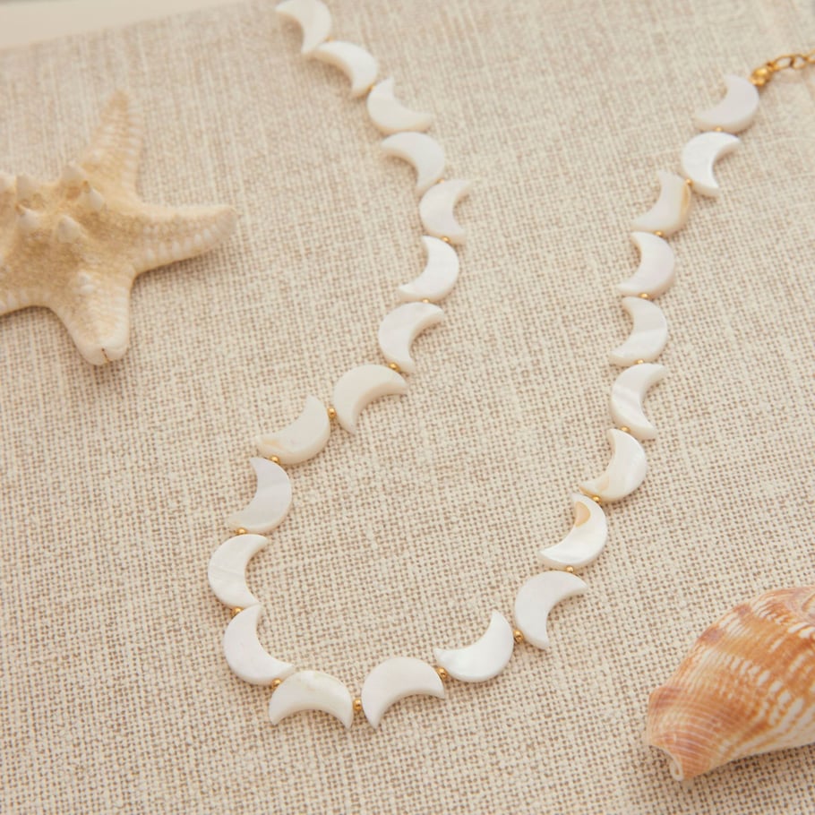 Connected Moon Necklaces Picture3