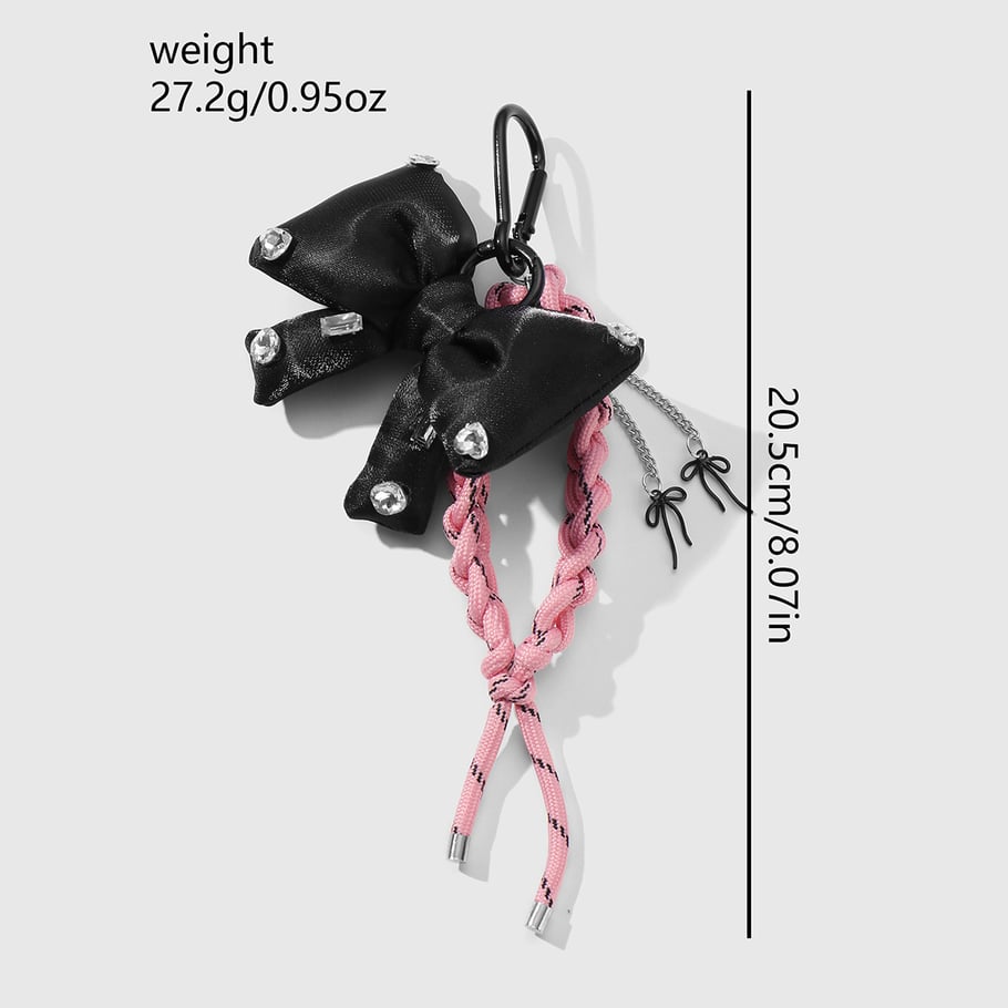 Puff Bow Knot  Bag Charms Picture2