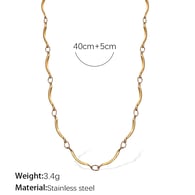 XL431G gold necklace/2 Picture2