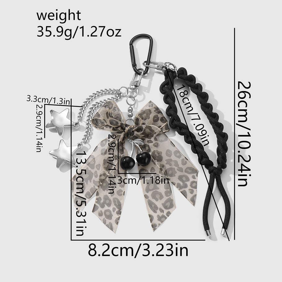Beaded Bow Knot Women's Bag Charms Picture9
