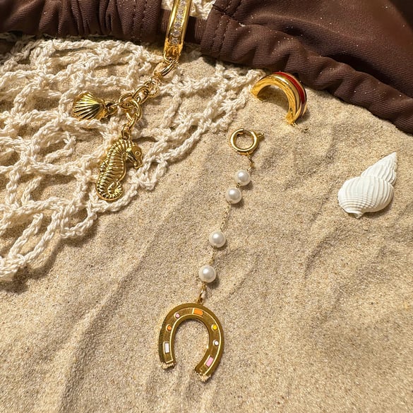 Oceanic Edelstahl Bikini Anhänger 2