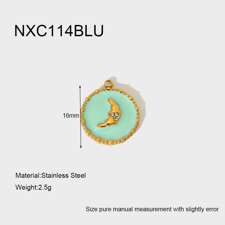 1 Piece Unique and Stylish DIY Stainless Steel Pendant Accessories 