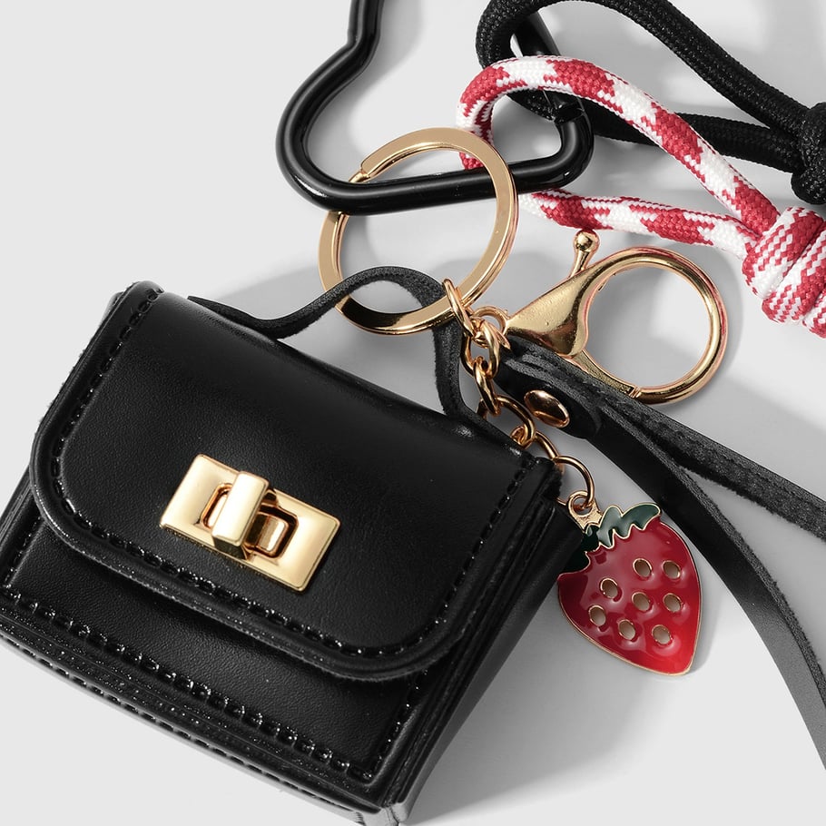 Retro Mini Bag Shape Bag Charms Picture5