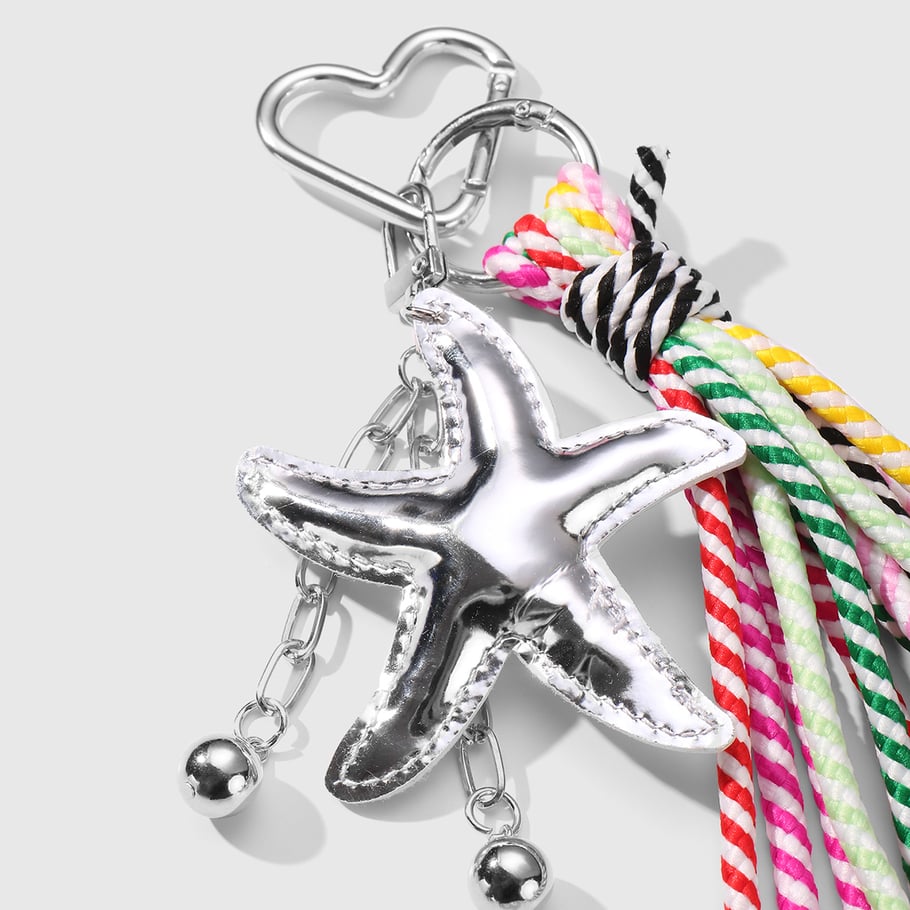 Shine Leather Star Women's Bag Charms Picture11