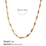XL434G gold necklace/2 Picture5