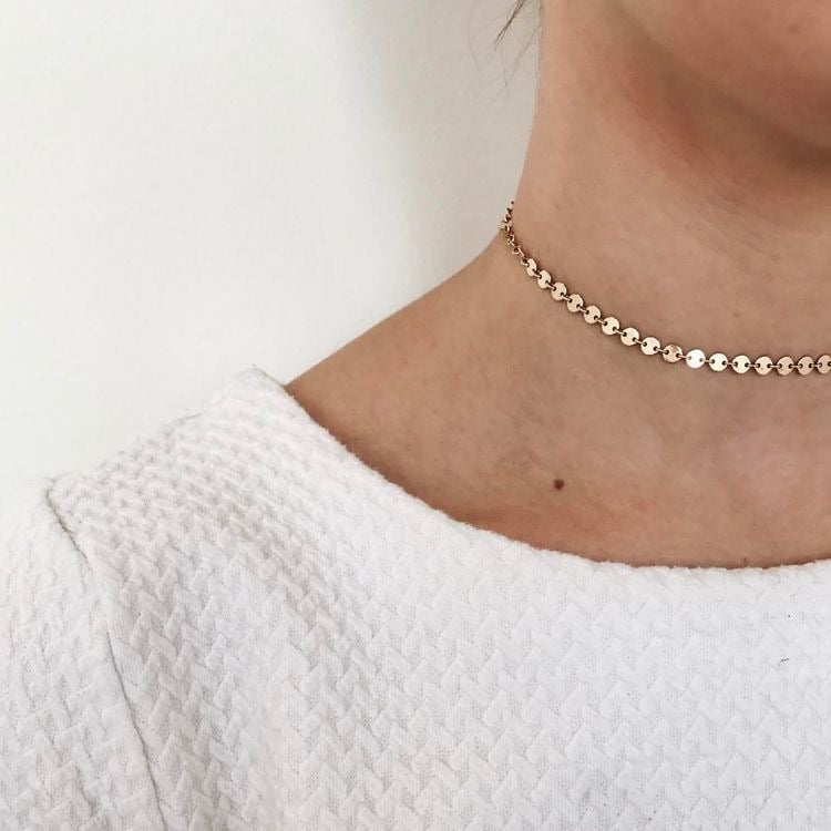 Simple Double - layer Stainless Steel Chain Women's Necklaces Picture5