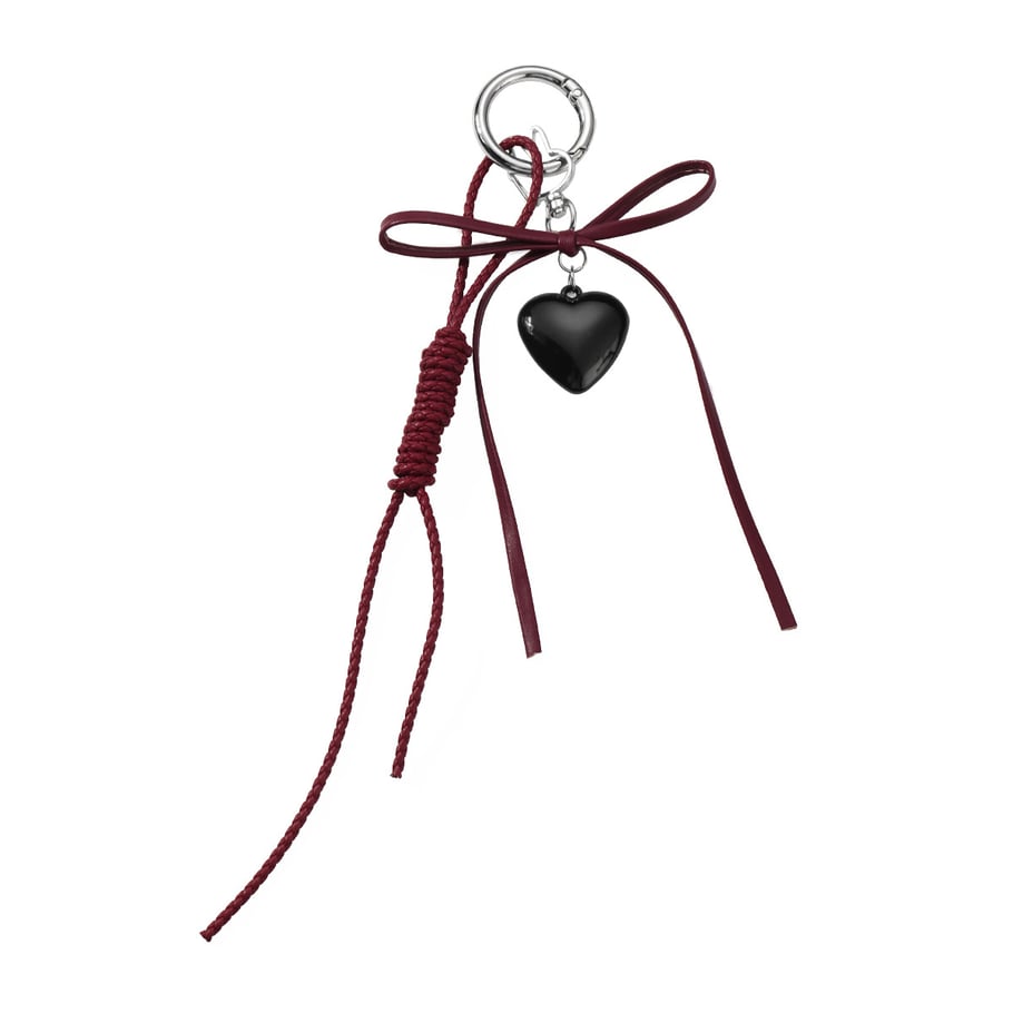 1 Piece Y2k Leather Bow Acrylic Love  DIY Bag Charms Picture10