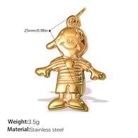 PJ331G Gold Pendant Picture4
